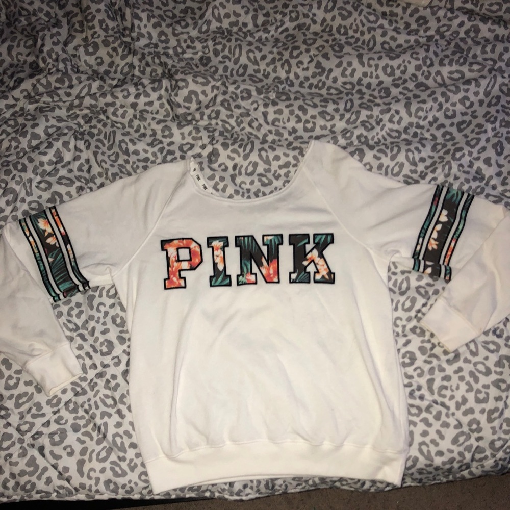 Off the shoulder thinly lined sweater